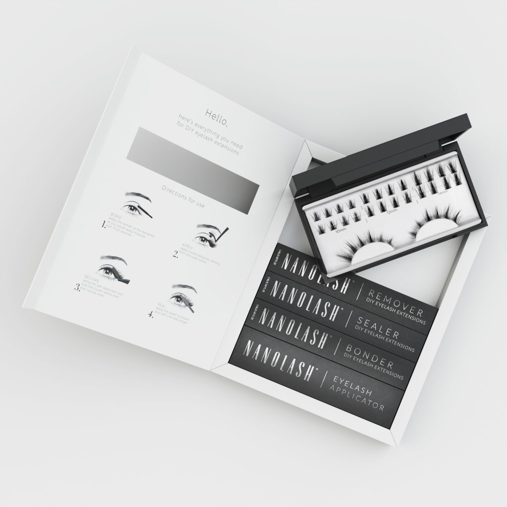  Kit d’extensions de cils à appliquer soi-même