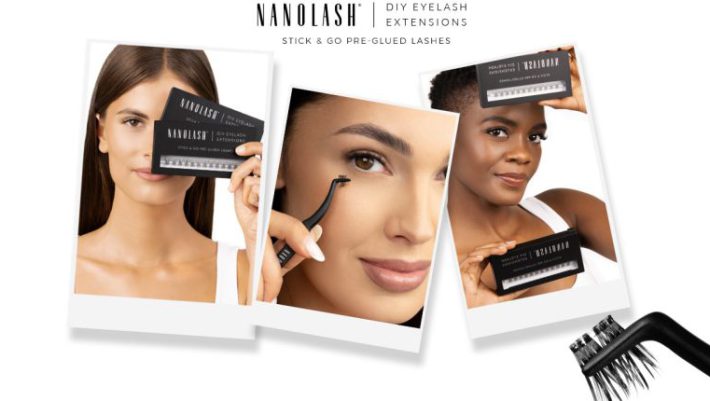 anolash Grappes de cils pré-collés à utiliser soi-même pour appliquer des extensions de cils à la maison