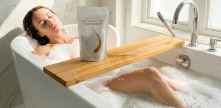 nanoil drogue sel de bain